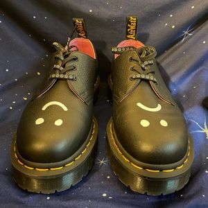 lazy oaf x doc martens platform oxfords